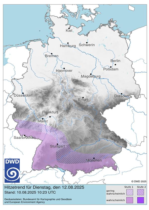 Vorhersage dritter Tag