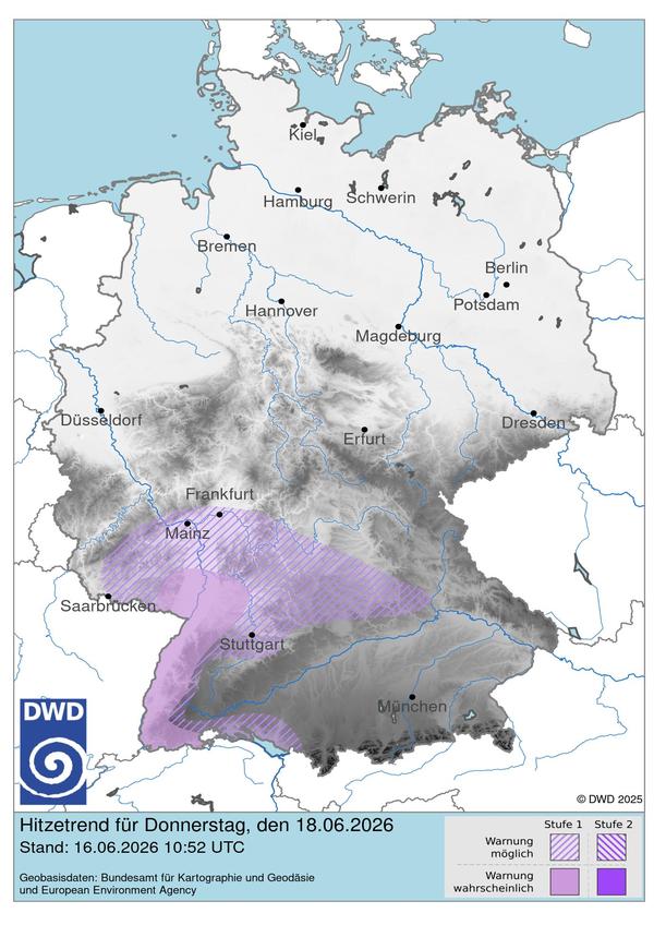 Vorhersage dritter Tag
