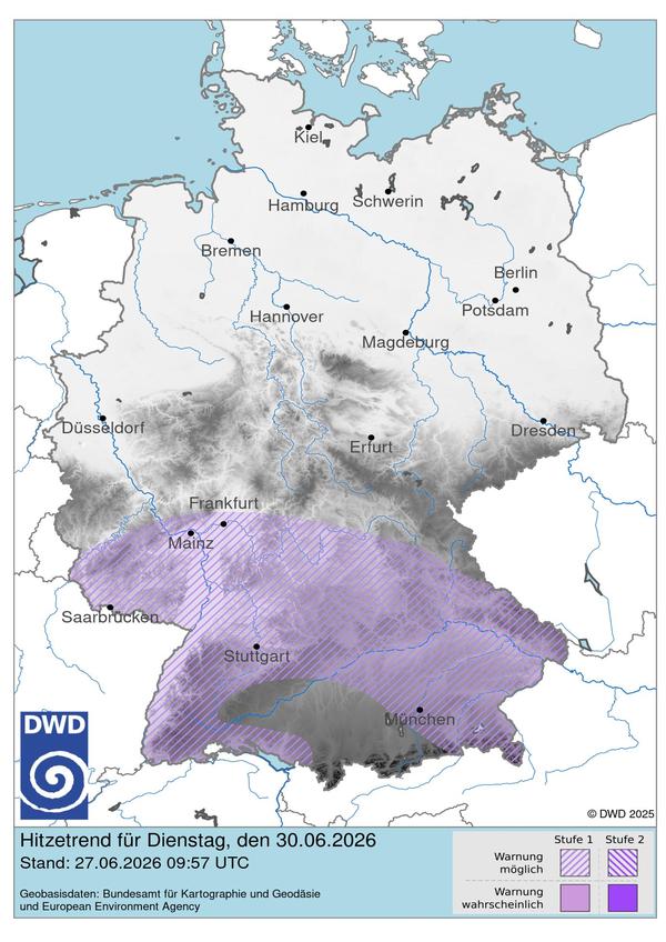 Vorhersage dritter Tag