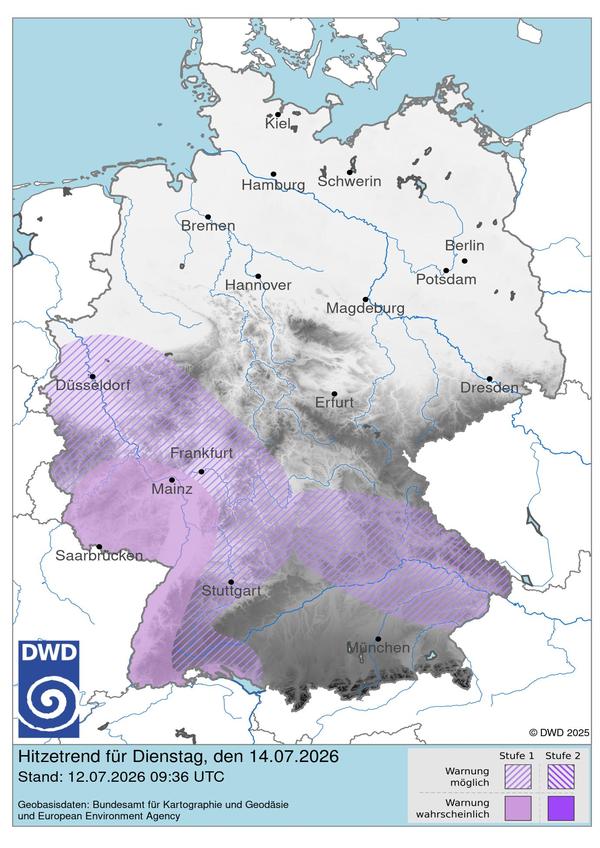 Vorhersage dritter Tag